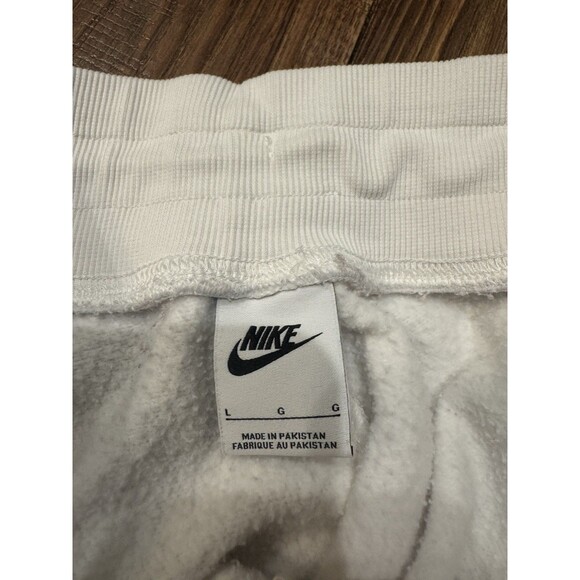 Nike Mens Sweatpants Joggers Sz L Baggy White Drawstring Athletic Gym Basketball - Picture 6 of 6